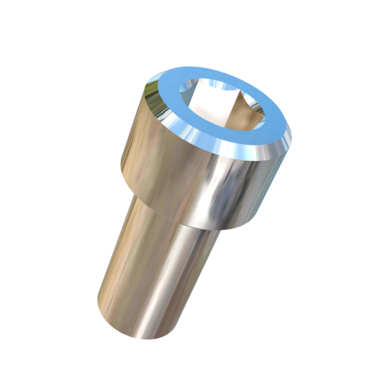 Titanium #10-24 X 1/2 UNC Allied Titanium Socket Head Barrel Nut